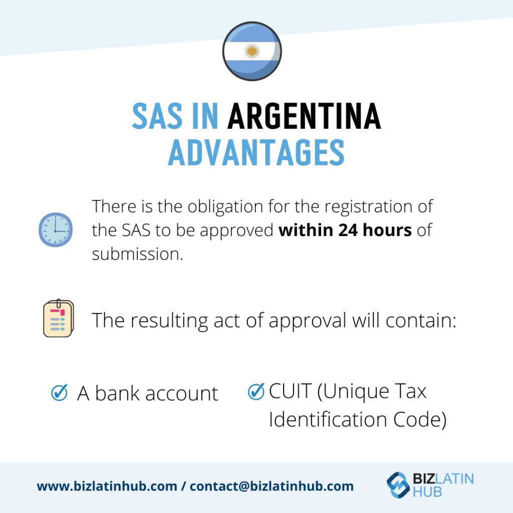 What are the Advantages of a Simplified Share Company (SAS) in Argentina?