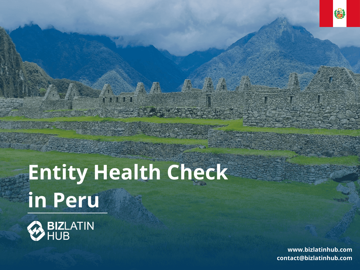 A Guide to an Entity Health Check in Peru