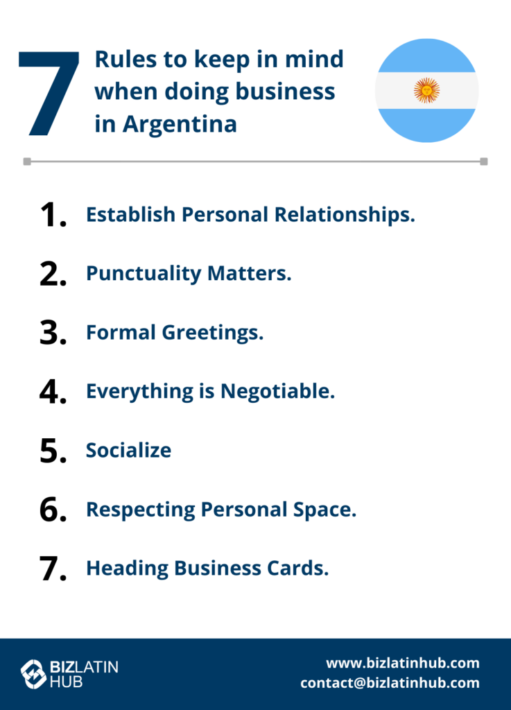 7 Important Business Etiquette Rules When Doing Business in Argentina