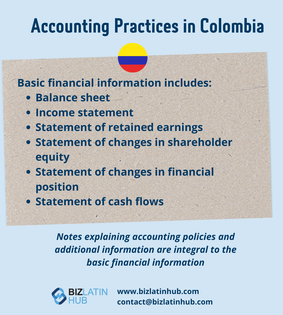 Tax and Accounting Requirements in Colombia in 2023
