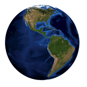 mapa de brasil en mapa global