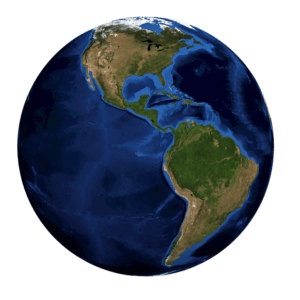 mapa de brasil en mapa global