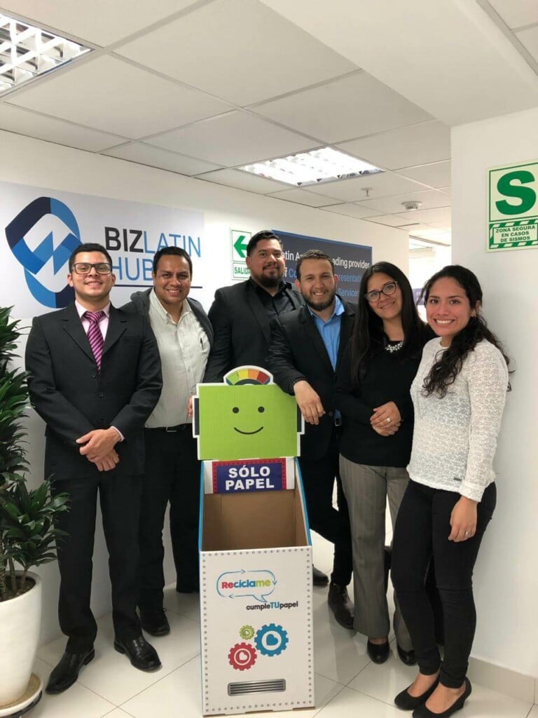 Biz Latin Hub Peru Joins Recycling Campaign with Aldeas Infantiles SOS
