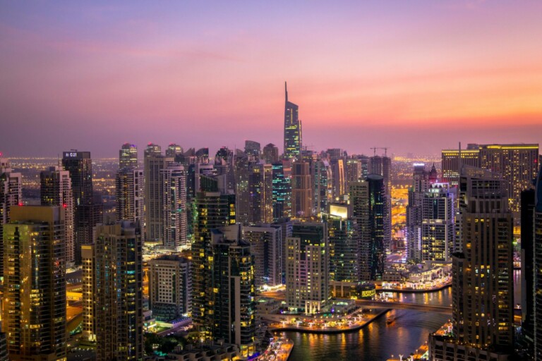 Dubai, export hub, landscape picture