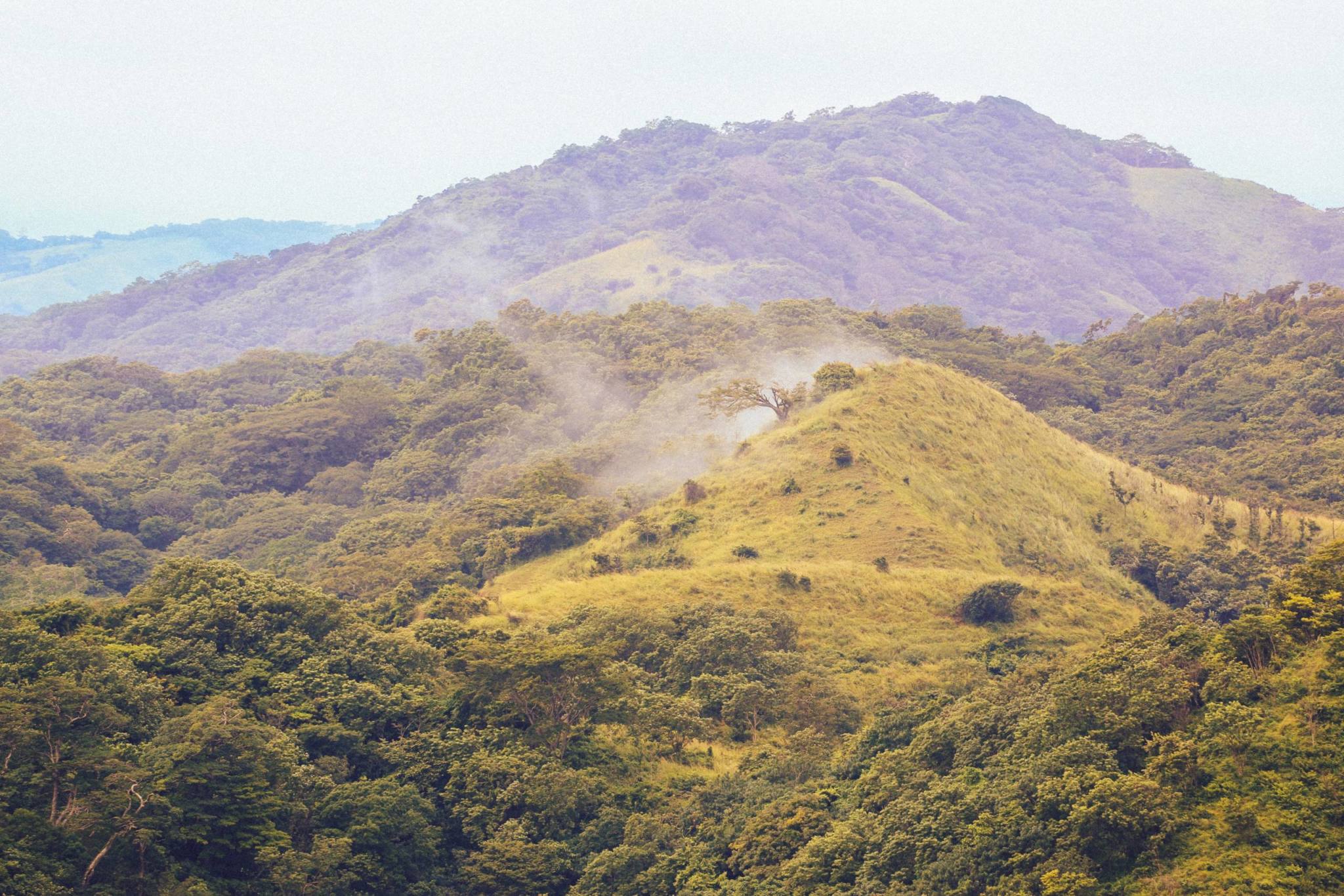 you see mountains in a latin american country.