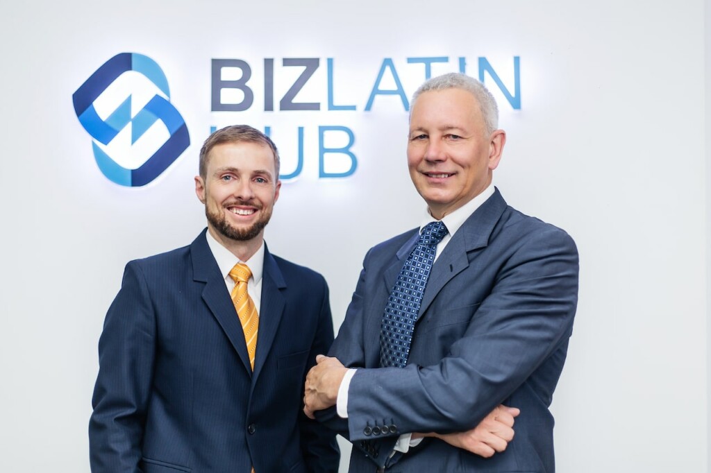 Biz Latin Hub Managing Director Craig Dempsey and Chairman David Wright