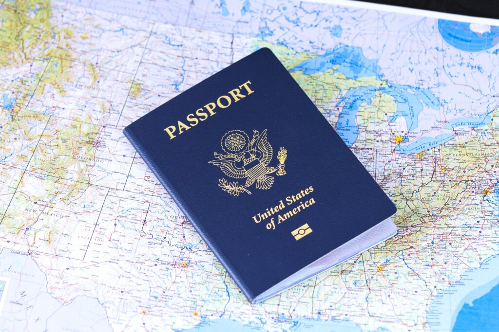 American passport representing a foreigner interested in a Panama business visa 