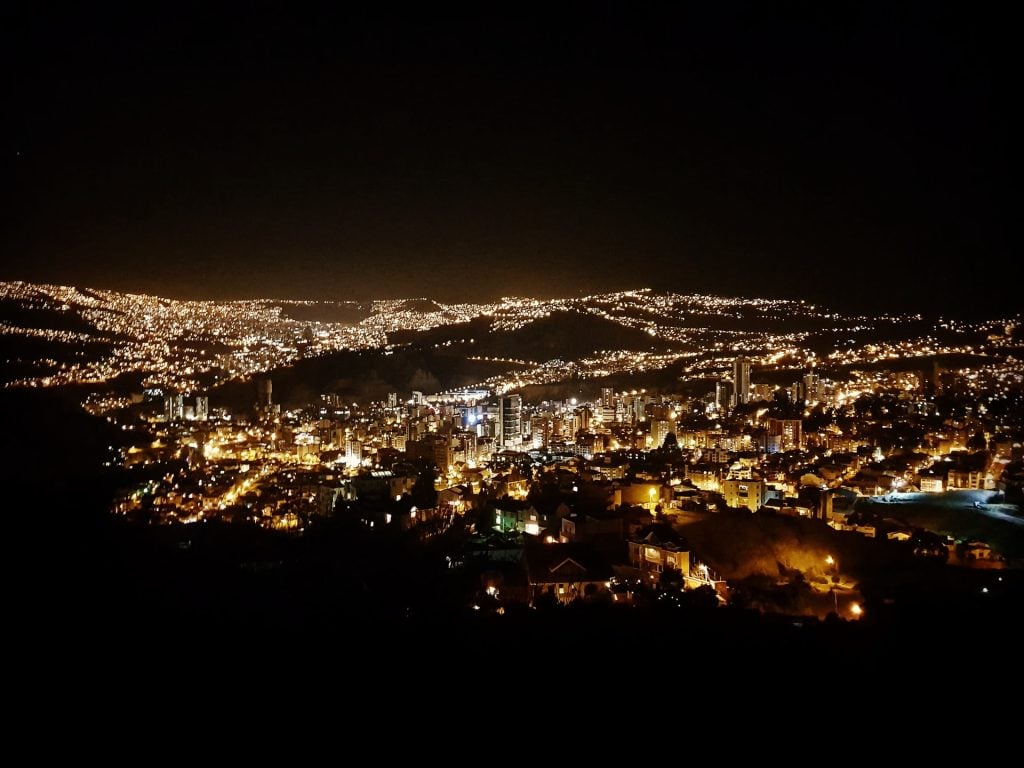 View over the city of La Paz. A good place to do product registration in Bolivia.