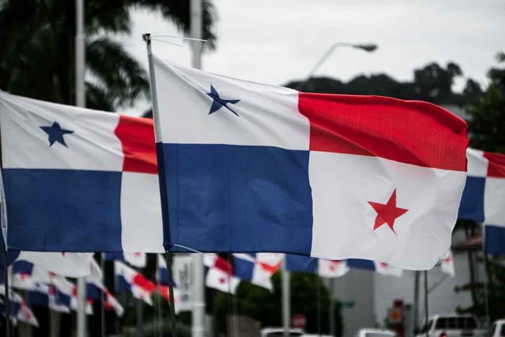 The Panamanian flag in Ciudad del Saber in Panama, where you may wish to hire via an EOR