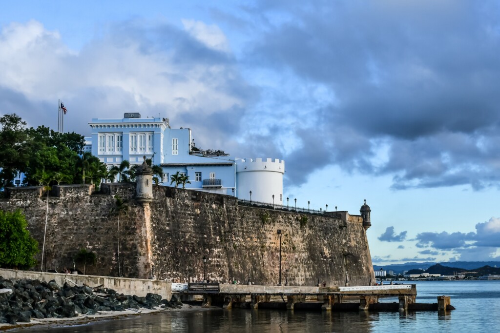 Vista de San Juan en Puerto Rico