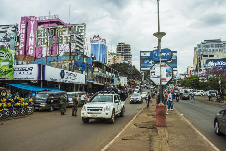 Ciudad del Este, onde as zonas francas a tornam atraente para iniciar um negócio no Paraguai