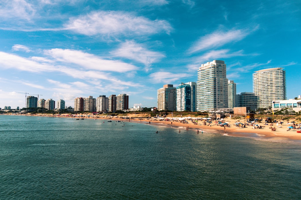 Punte del Este in Uruguay, where the fintech industry is growing rapidly