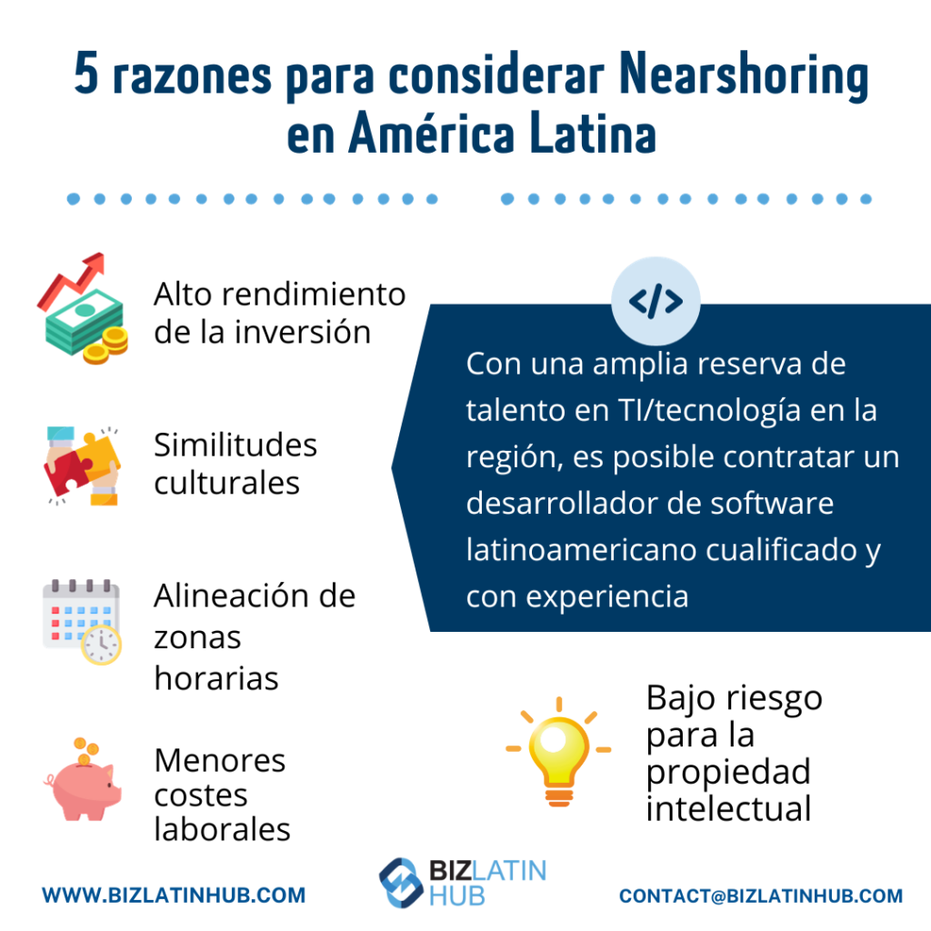 5 razones para considerar el Nearshoring en América Latina