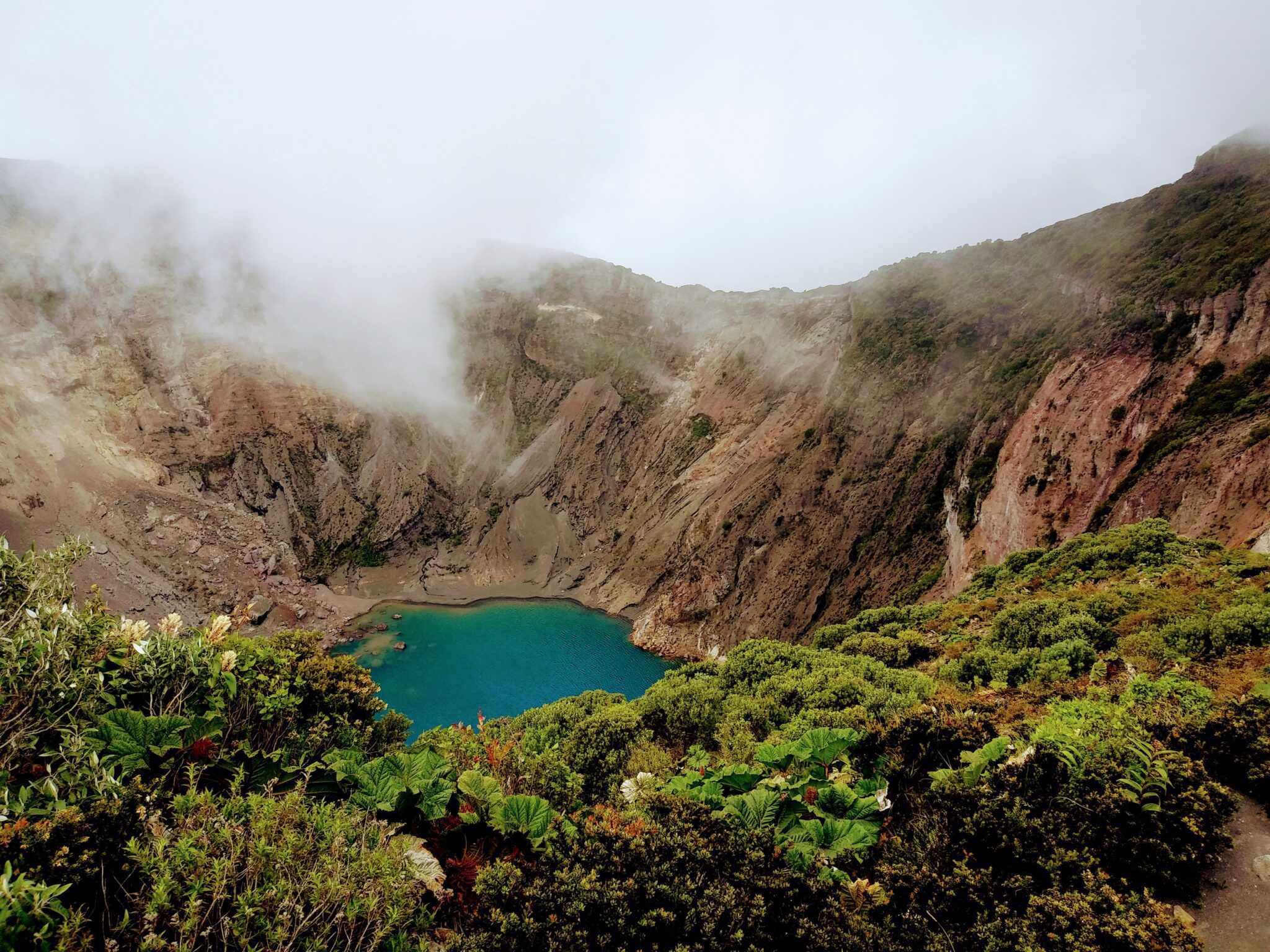 Parque Nacional Volcán Irazú, provincia de Cartago, Costa Rica. El gobierno de Costa Rica promueve la tecnología verde y la innovación
