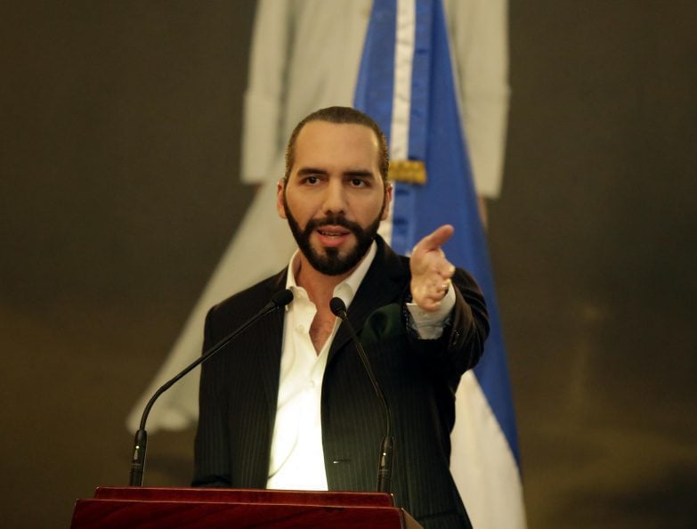 A photo of Salvadoran President Nayib Bukele, who has proposed a series of investment reforms for El Salvador