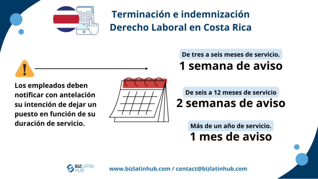 ¿Qué dice la legislación laboral costarricense? ¿Cómo funcionan los despidos bajo la ley? Obtenga asesoramiento de los expertos en derecho laboral de América Latina y el Caribe en Biz Latin Hub.