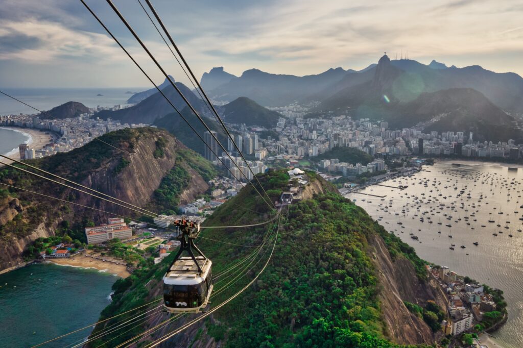 Uma imagem de estoque do Rio de Janeiro para acompanhar artigo sobre tipos de empresas no Brasil, ou tipos de estruturas legais