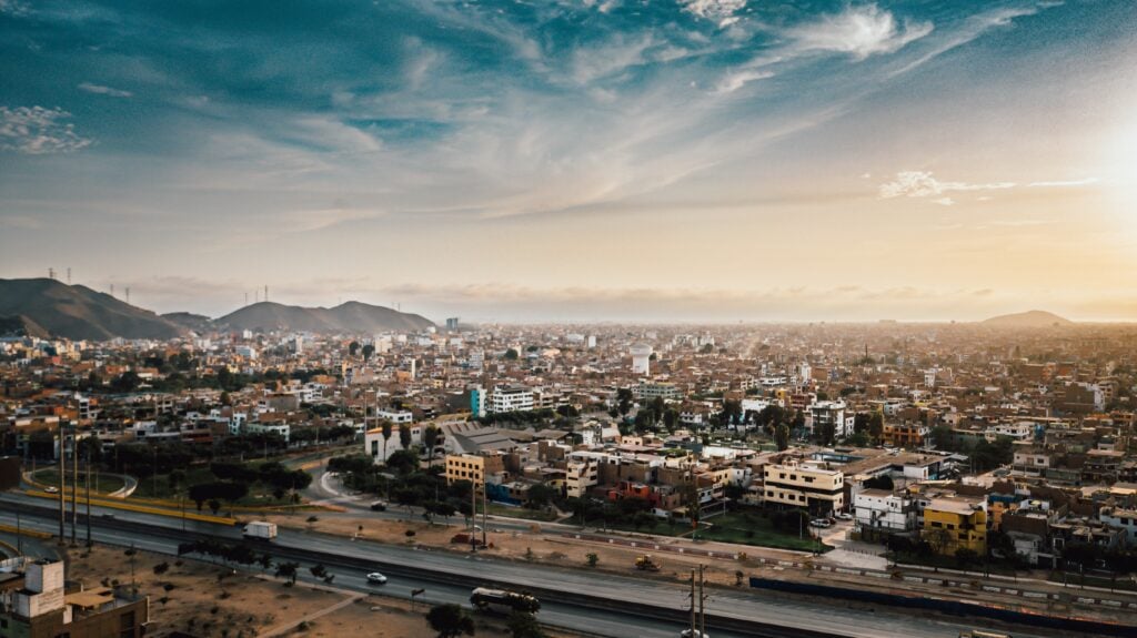 Stock photo of Lima to accompany article on Peru minimum wage hike in 2022