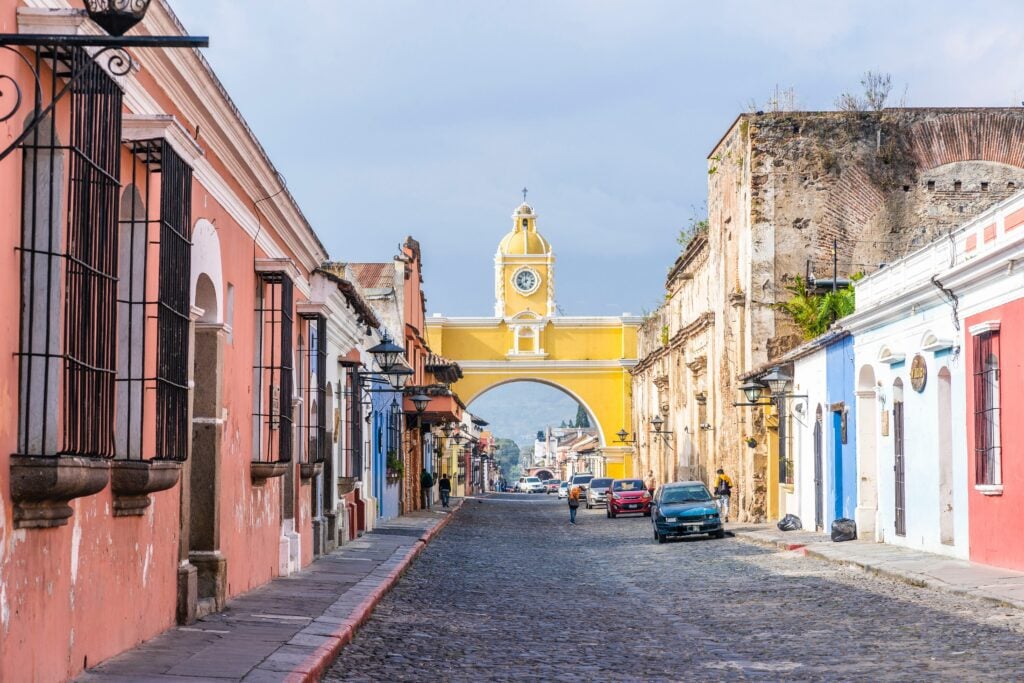 Stock photo of Antigua Guatemala to accompany article on how to register a company in Guatemala and why to use a company formation agent.