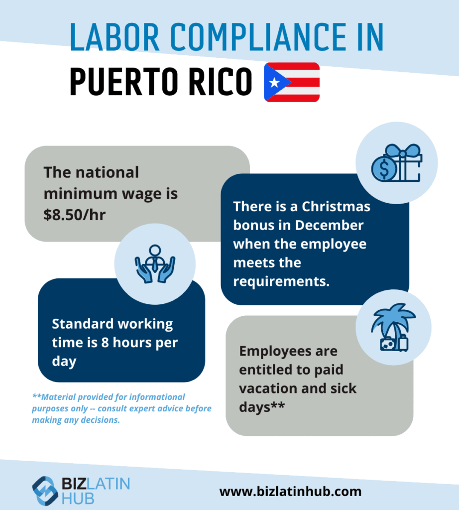 EOR in Puerto Rico. Labor compliance facts.