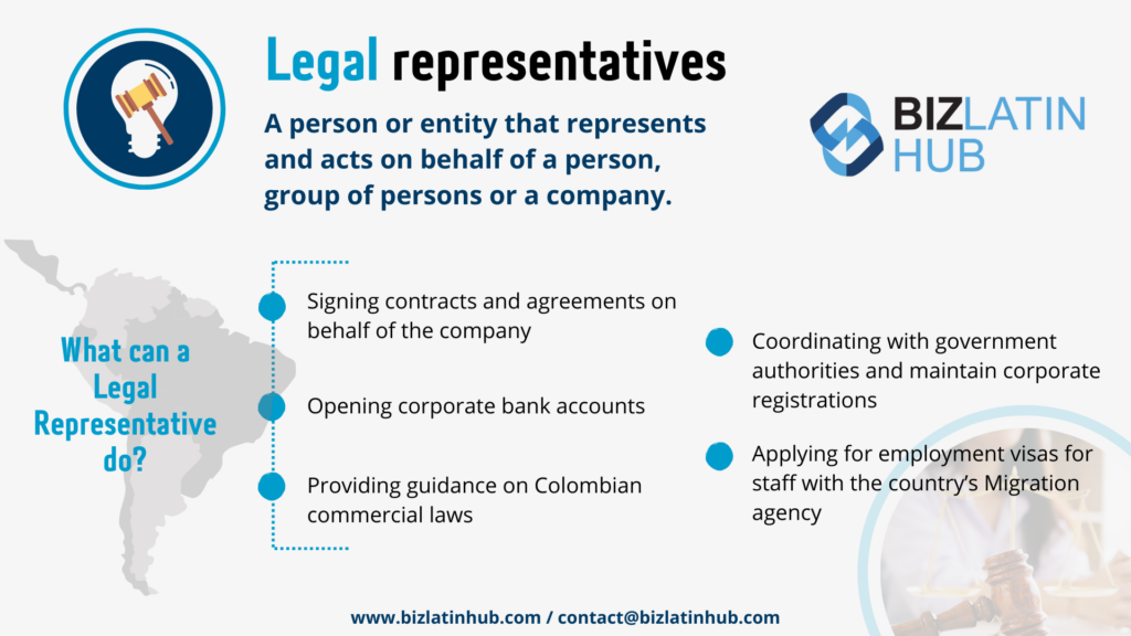 A legal representatives infographic for an article on attorney of fact