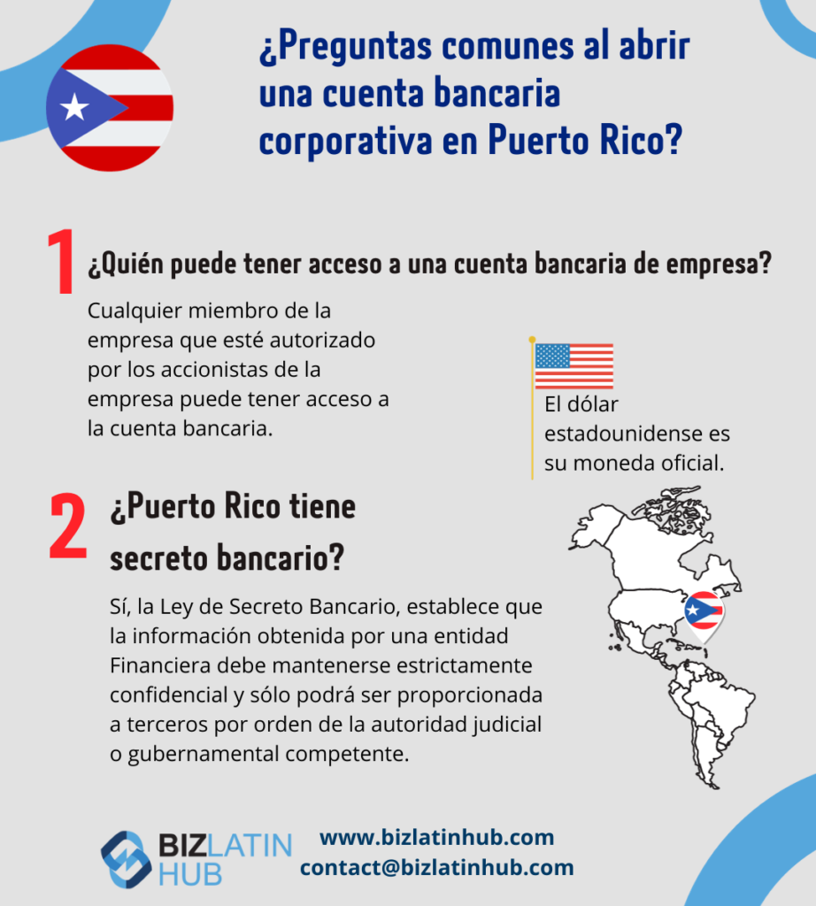 Preguntas frecuentes al abrir una cuenta bancaria en Puerto Rico