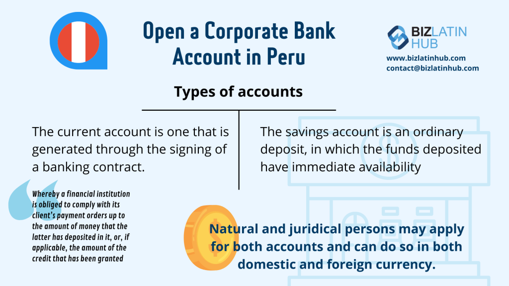 How to open a Bank Account in Peru a biz latin hub infographic