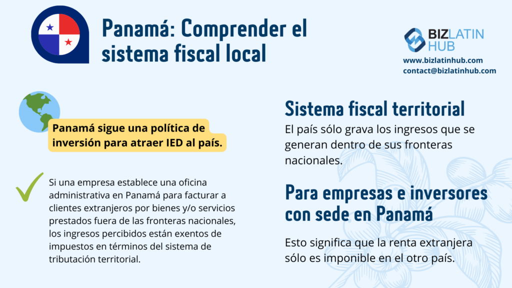 Entienda los impuestos locales en Panamá, infografía de Biz Latin Hub