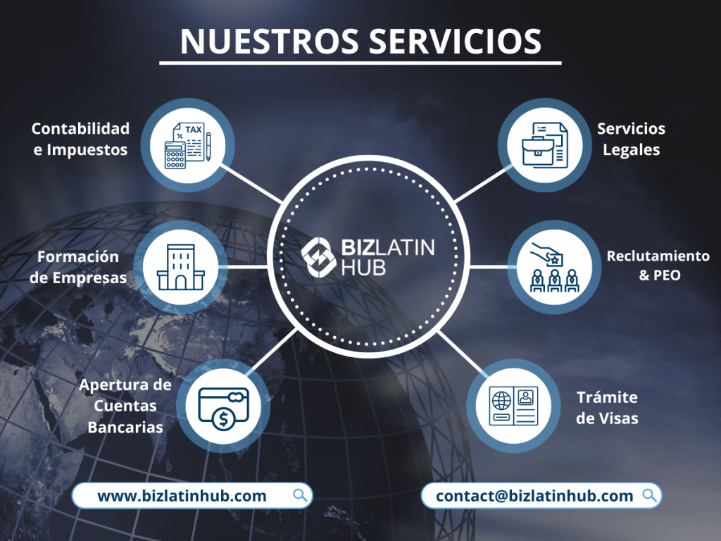 Los principales servicios ofrecidos por BLH incluyen servicios jurídicos, contabilidad e impuestos, contratación y PEO, diligencia debida, asesoramiento fiscal y tramitación de visados.