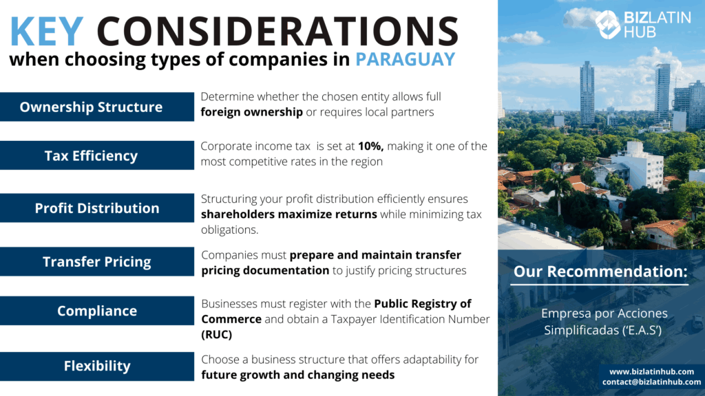A Guide to Legal Entity Types in Paraguay