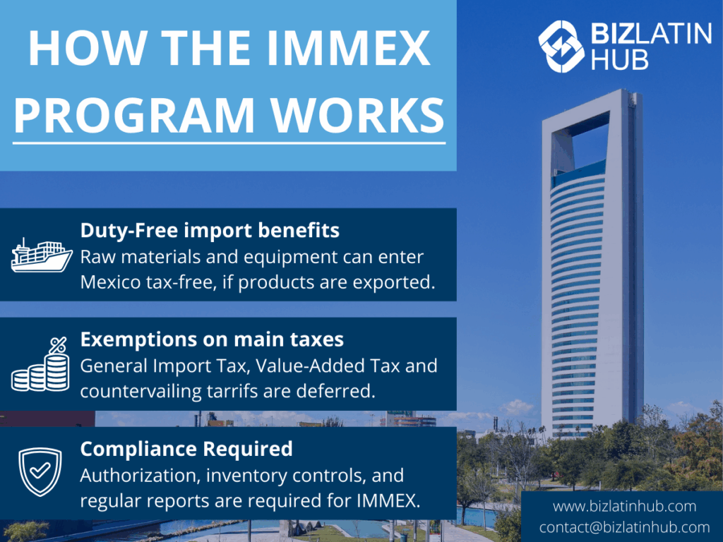 How the IMMEX Program works for nearshoring in Mexico 