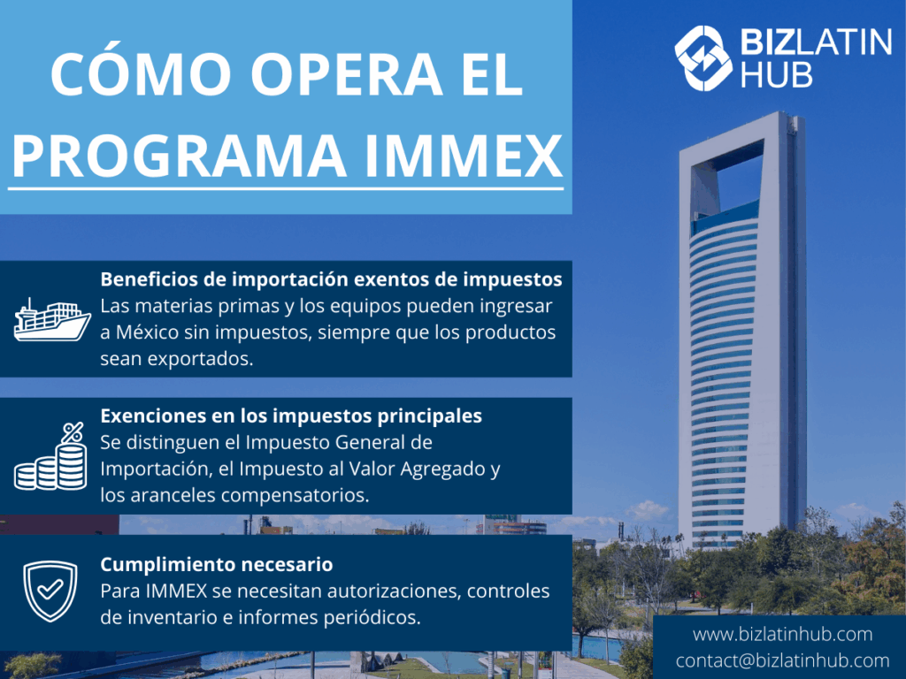 Cómo funciona el Programa IMMEX para el nearshoring en México  